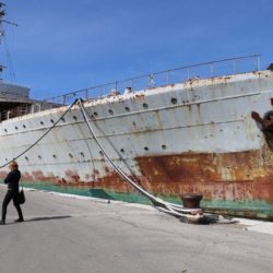 Transforming the ship Galeb into a museum