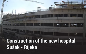 Construction of the new hospital Sušak - Rijeka