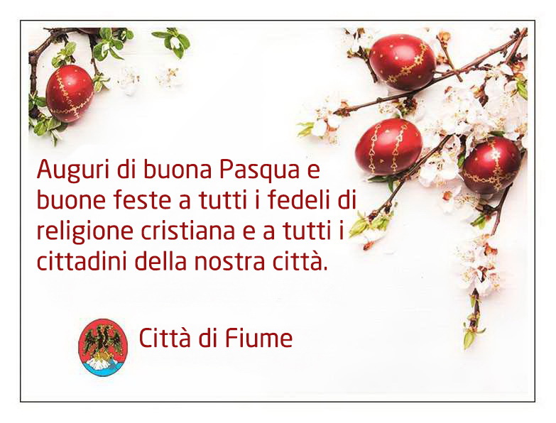 Buona pasqua Città di Fiume