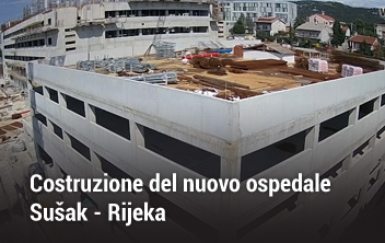 Costruzione del nuovo ospedale Sušak - Rijeka