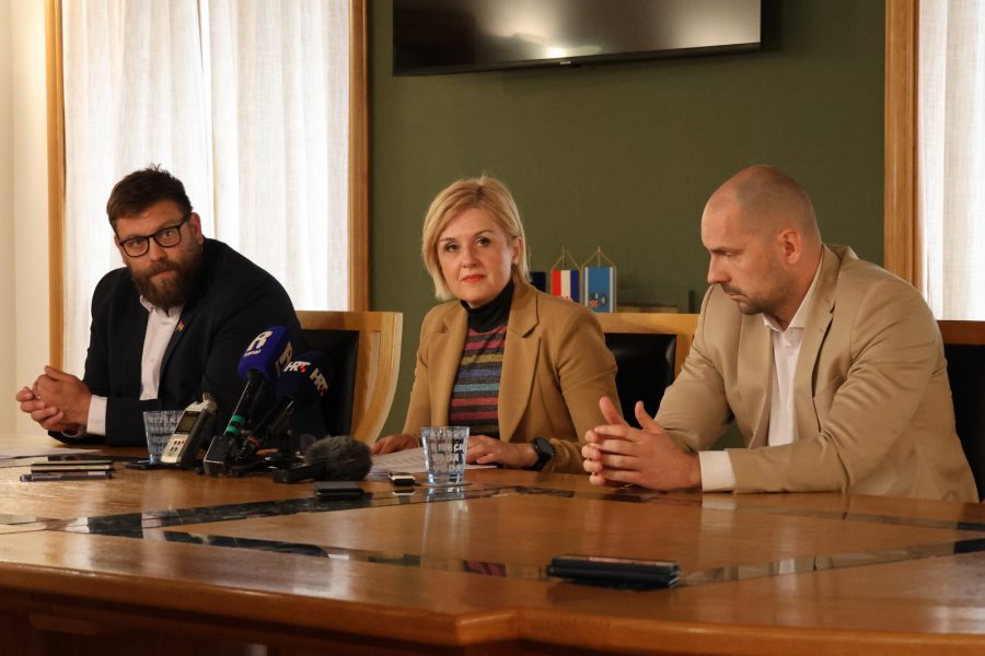 Rinčić Vivoda i Milaković na konferenciji za medije