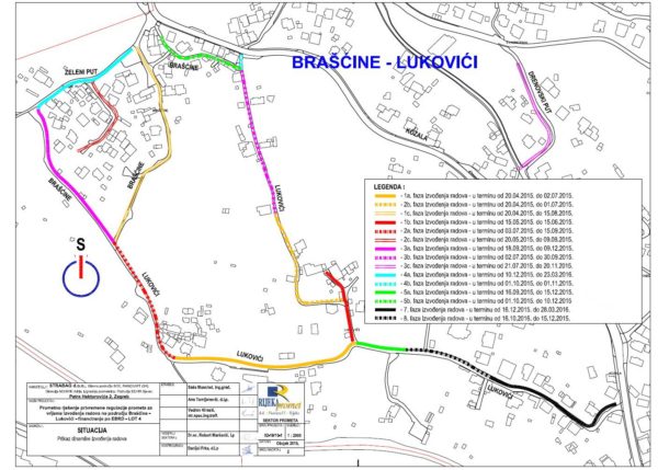 Gradnja i rekonstrukcija vodoopskrbe i odvodnje na području MO Brašćine - Pulac 2