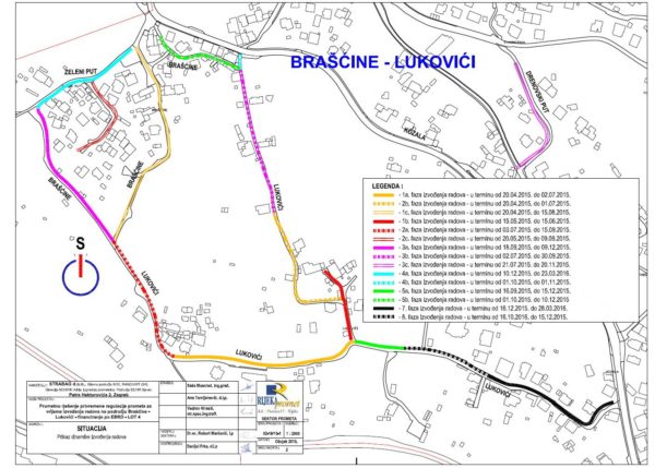 Gradnja i rekonstrukcija vodoopskrbe i odvodnje na području MO Brašćine - Pulac 2