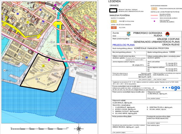 Izmjene i dopune Generalnog urbanističkog plana grada Rijeke -Prijedlog izmjena i dopuna plana