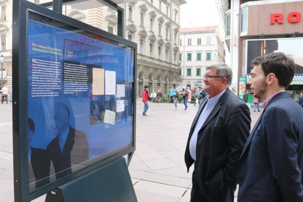 Gradonačelnik Vojko Obersnel i generalni konzul Republike Italije Paolo Palminteri