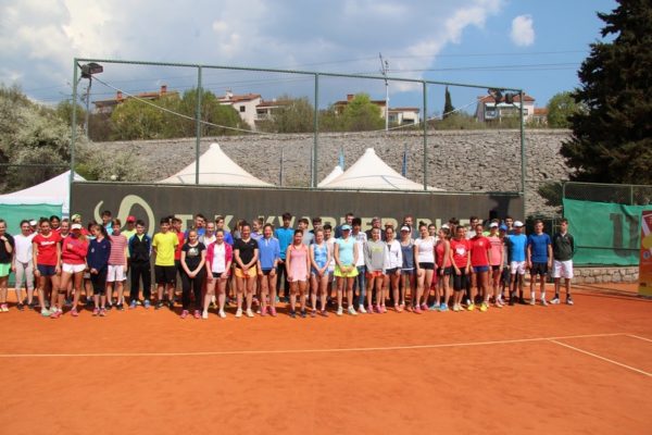 Svečano otvorenje 8. međunarodnog teniskog turnira "Kvarner junior open".