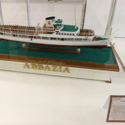 Maketa putničkog broda Abbazia