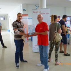 DDK Srdoči - predsjednik aktiva Mile Jelača sa darivateljem
