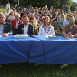 Vojko Obersnel, Danijel Trinajstić, Ivona Maričić i Olja Dešić