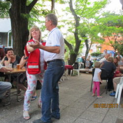 Šef parade i šefica od fritula na plesnom podiju