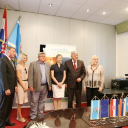 Prijem za slovensku veleposlanicu