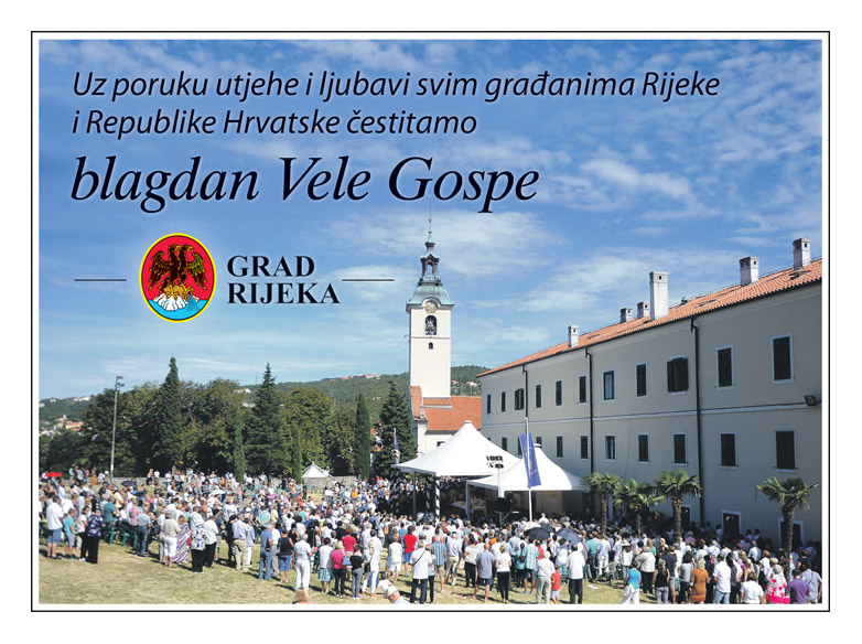 Čestitka za Velu Gospu 2017