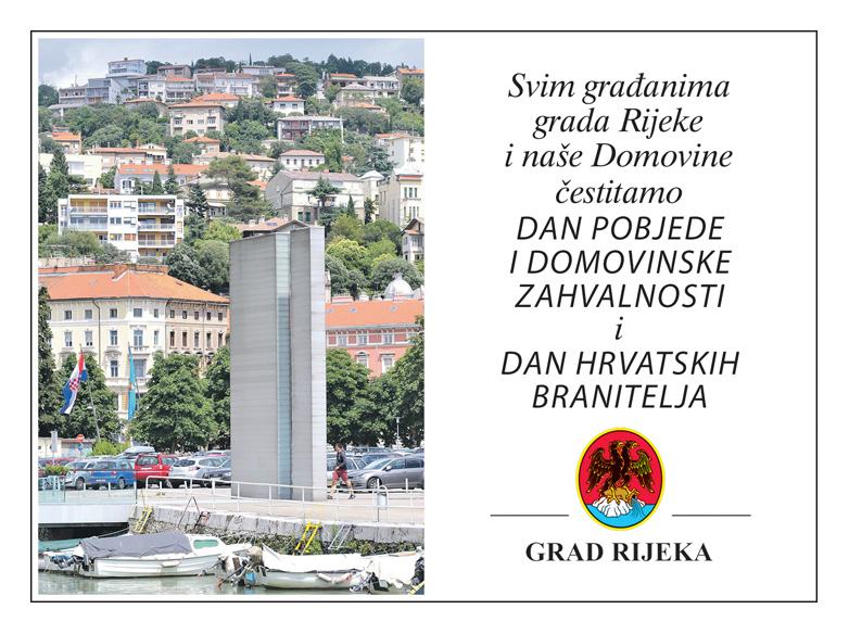 Čestitka za Dan pobjede i domovinske zahvalnosti i Dan branitelja