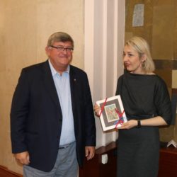 Vojko Obersnel i Ivana Klarić Milas