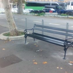 Web klupe kod Mrtvog kanala