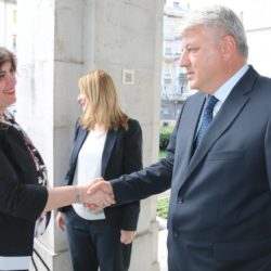 Ministrica regionalnog razvoja i fondova EU Gabrijela Žalac i župan Zlatko Komadina