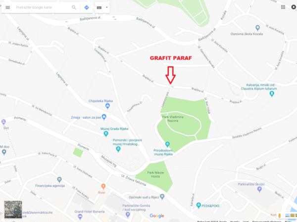 lokacija - grafit paraf