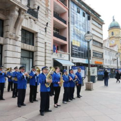 radska glazba Trsat u povodu Dana oslobođenja grada Rijeke