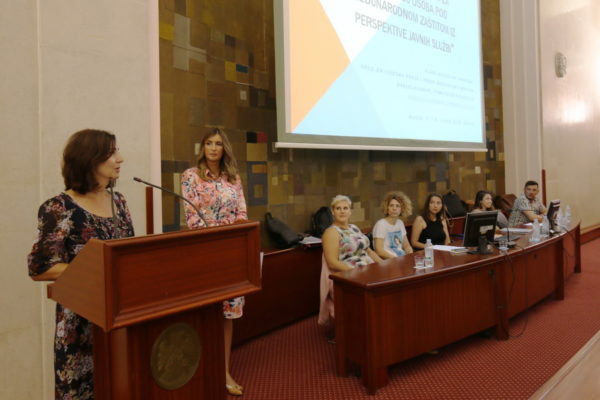 Sudionike i organizatore pozdravila je pročelnica Odjela za zdravstvo i socijalnu skrb Karla Mušković