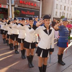 Mažoretkinje polažu zakletvu