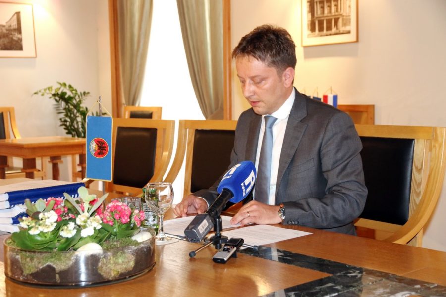 Predsjednik Gradskog vijeća Andrej Poropat
