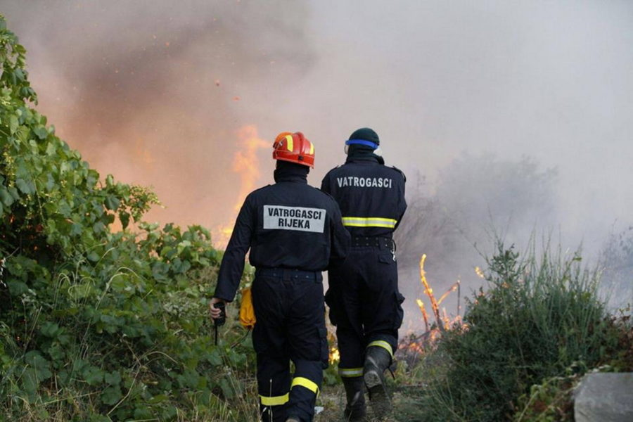 Vatrogasci (foto: Vatrogasna zajednica PGŽ)