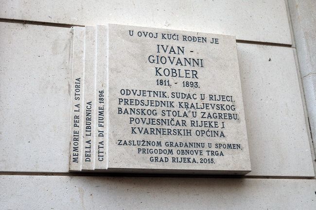 Spomen ploča Ivanu Kobleru