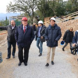 Gradonačelnik Vojko Obersnel, zamjenici Marko Filipovićo i Nikola Ivaniš, Andrej Poropat