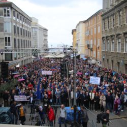 Prosvjed radnika „3. maja“ za spas brodogradilišta