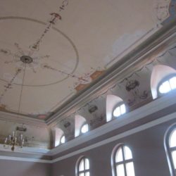 Sušačka gimnazija-unutarnja dekoracija u al secco tehnici