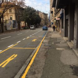 Iscrtana parkirališta u Strossmayerovoj