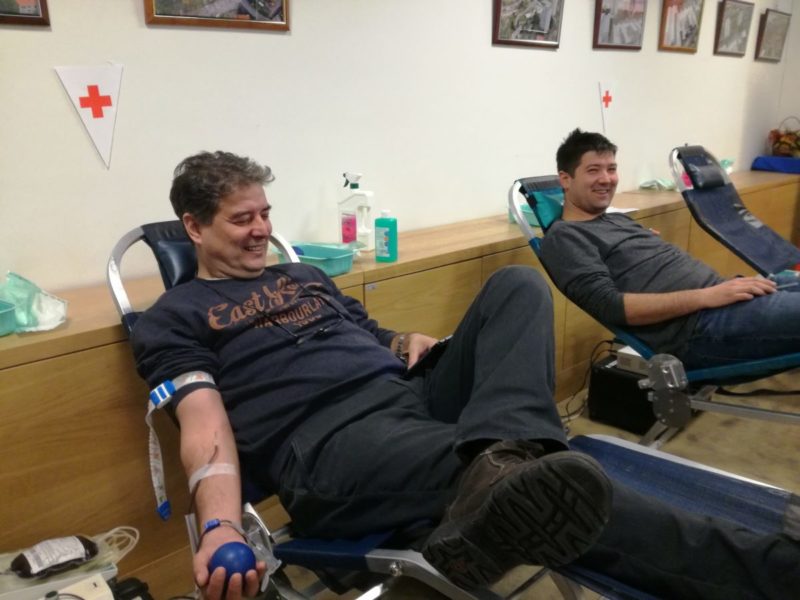 Akcija dobrovoljnog darivanja krvi u prostorijama MO Zamet