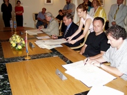 Potpis ugovora za projekte uredenja Benčića