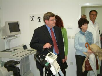 ojko Obersnel - sa otvaranja kardiološkog laboratorija KBC-a Rijeka
