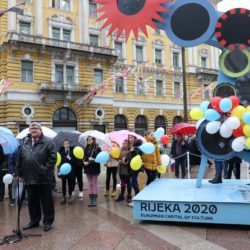Otkrivanjem skulpture-brojača započelo odbrojavanje 365 dana do otvorenja projekta Rijeka 2020 – Europska prijestolnica kulture