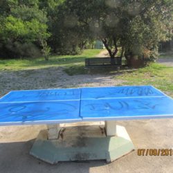 Stol za stolni tenis - plaža Grčevo