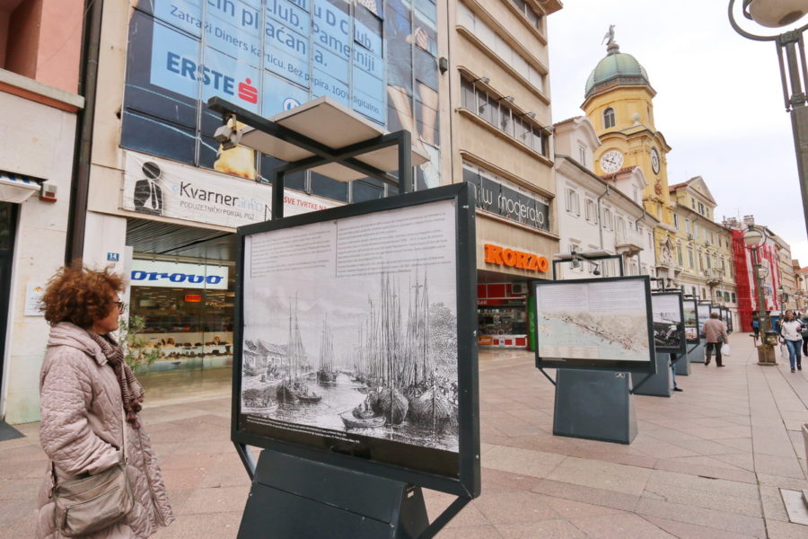 Izložba Riječka luka - pregled povijesnog razdoblja