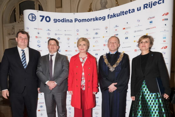 Jakov Kitarović, Oleg Butković, Kolinda Grabar-Kitarović, Alen Jugović i Snježana Prijić-Samaržija (foto: Jan Mastrović)