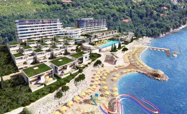 Vizualizacija budućeg hotelskog kompleksa Hilton Costabella Beach Resort & Spa
