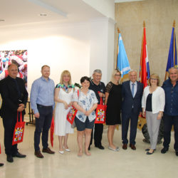 Primljeni predstavnici gradova prijatelja Estea, Novog Sada i Pečuha
