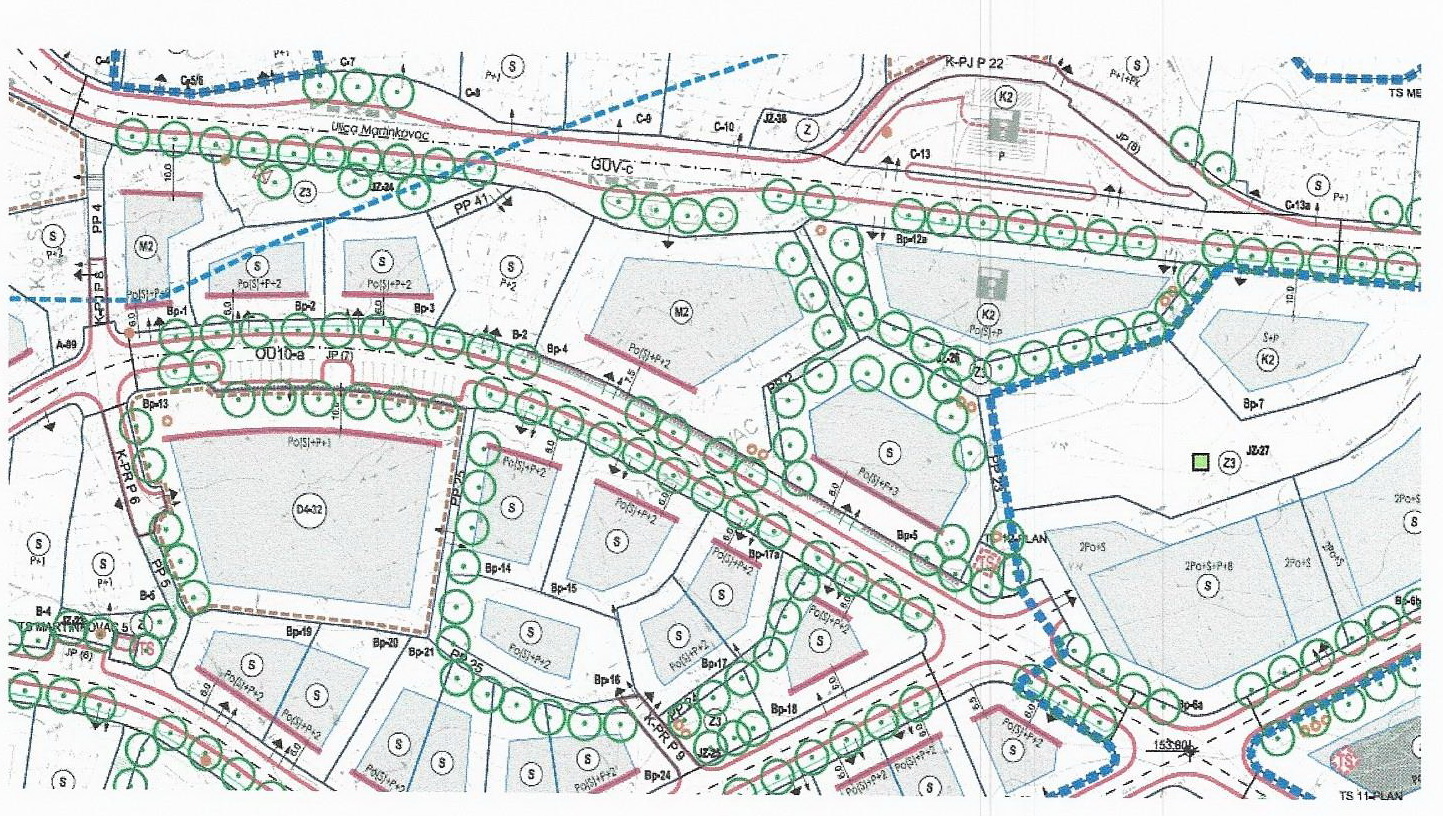 Lokacija Dječjeg vrtića Martinkovac