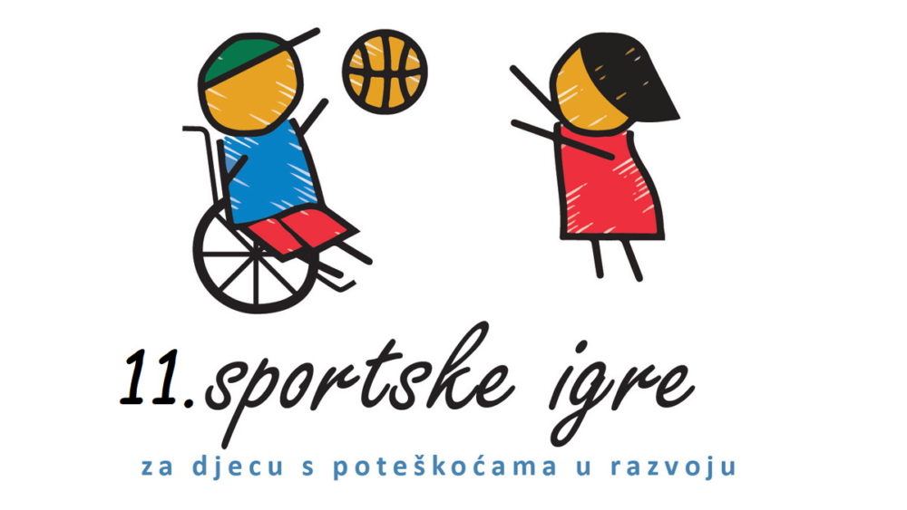 Logotip 11.-ih riječkih sportskih igara za djecu s teškoćama u razvoju
