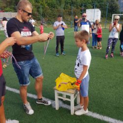 Podjela medalja i pehara učesnicima nogometnog turnira, Golman HNK Rijeka, Andrej Praskalo