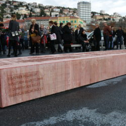 Otvoreno memorijalno obilježje na Mostu hrvatskih branitelja