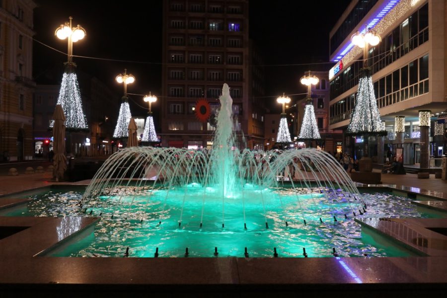 Obnovljene fontane na Jadranskom trgu