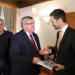 Prijem za Davidea Bradaninija, novog generalnog konzula Italije u Rijeci