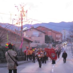 Povorka zvončara i maškara u Dražičkoj ulici