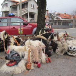 maske Halubajskih zvončara na Gornjem Zametu