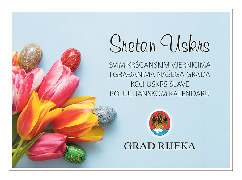 Grad Rijeka Sretan Uskrs