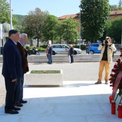 Polaganje vijenaca za Dan Europe